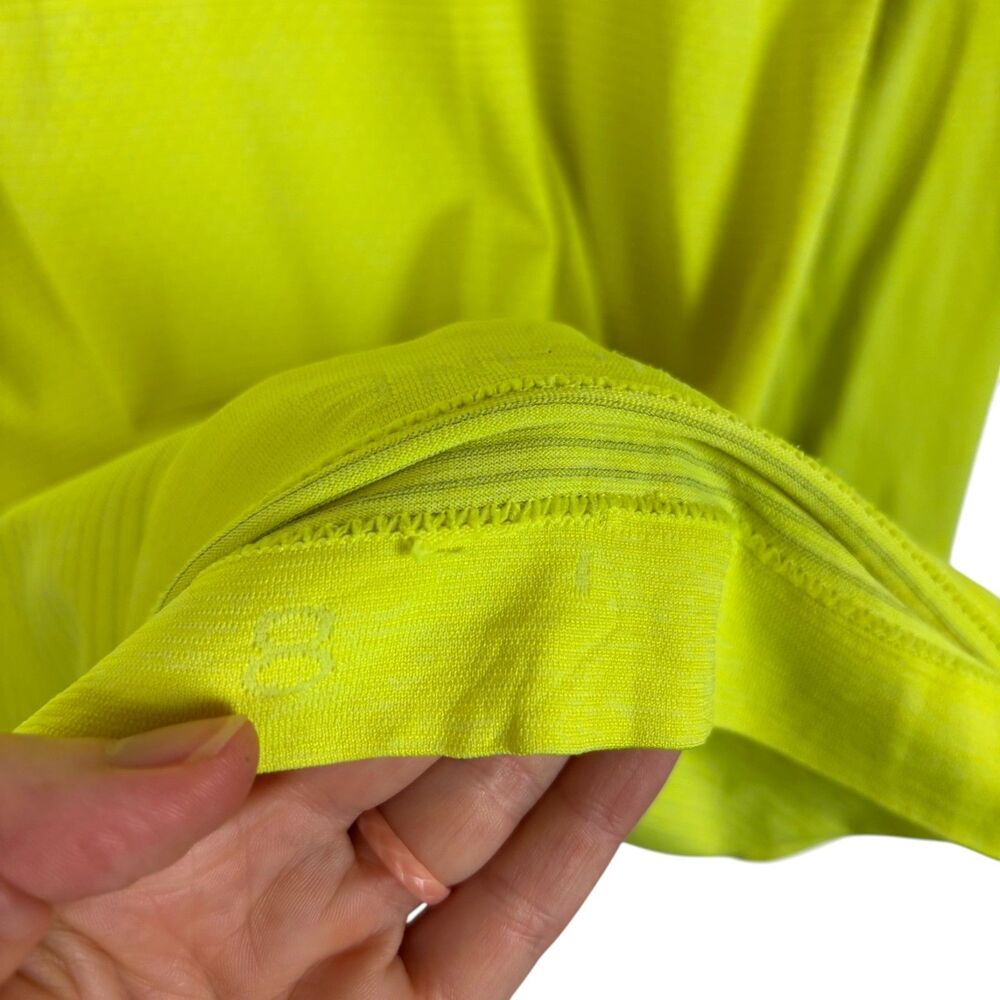 Lululemon Like New Run Swiftly Yellow Long Sleeve… - image 3